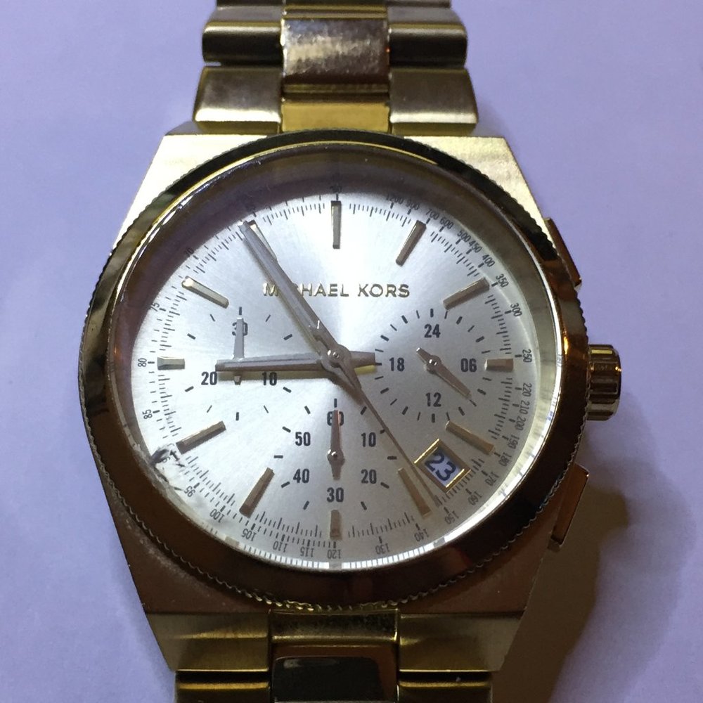 MICHAEL KORS Channing Gold-tone Ladies Watch